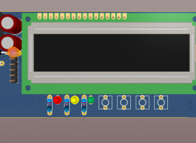 Mạch đo nhiệt độ và áp suất hiển thị LCD